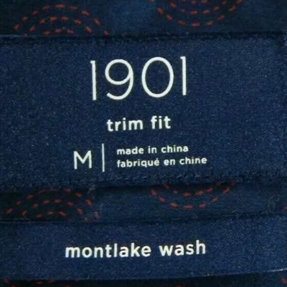 1901 Geometric Button Down Shirt - Picture 2 of 4